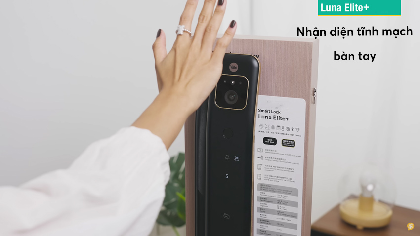 Khóa thông minh Face ID Video call Yale Luna Elite+